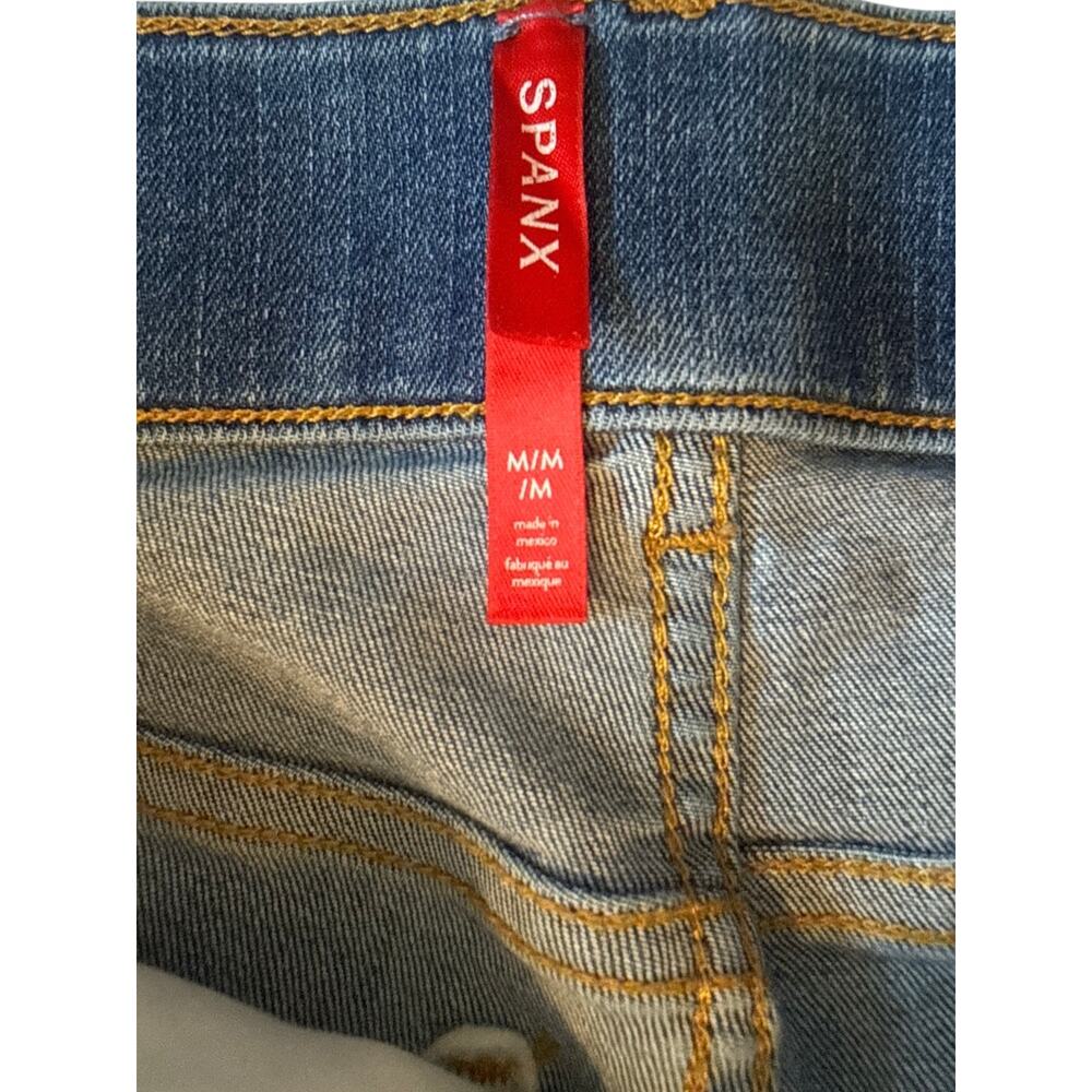 SPANX SpanxShape EveryWear Vintage Indigo Flare Pull-on Jeans #20456R-Sz LARGE - Picture 3 of 15